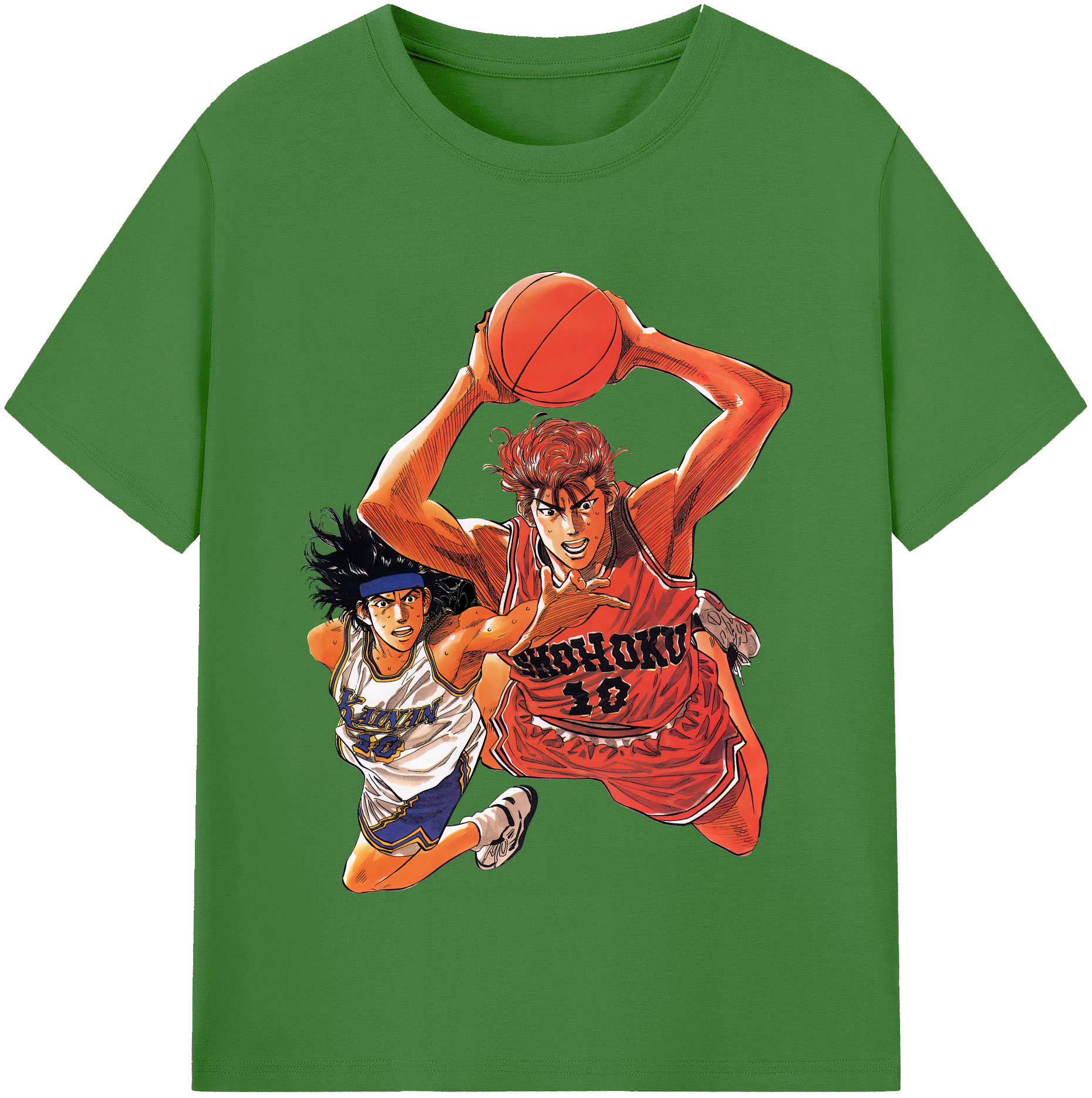 （画像用） SLAM DUNK／スラムダンク レディースカジュアルプリントTシャツ（綿100％）